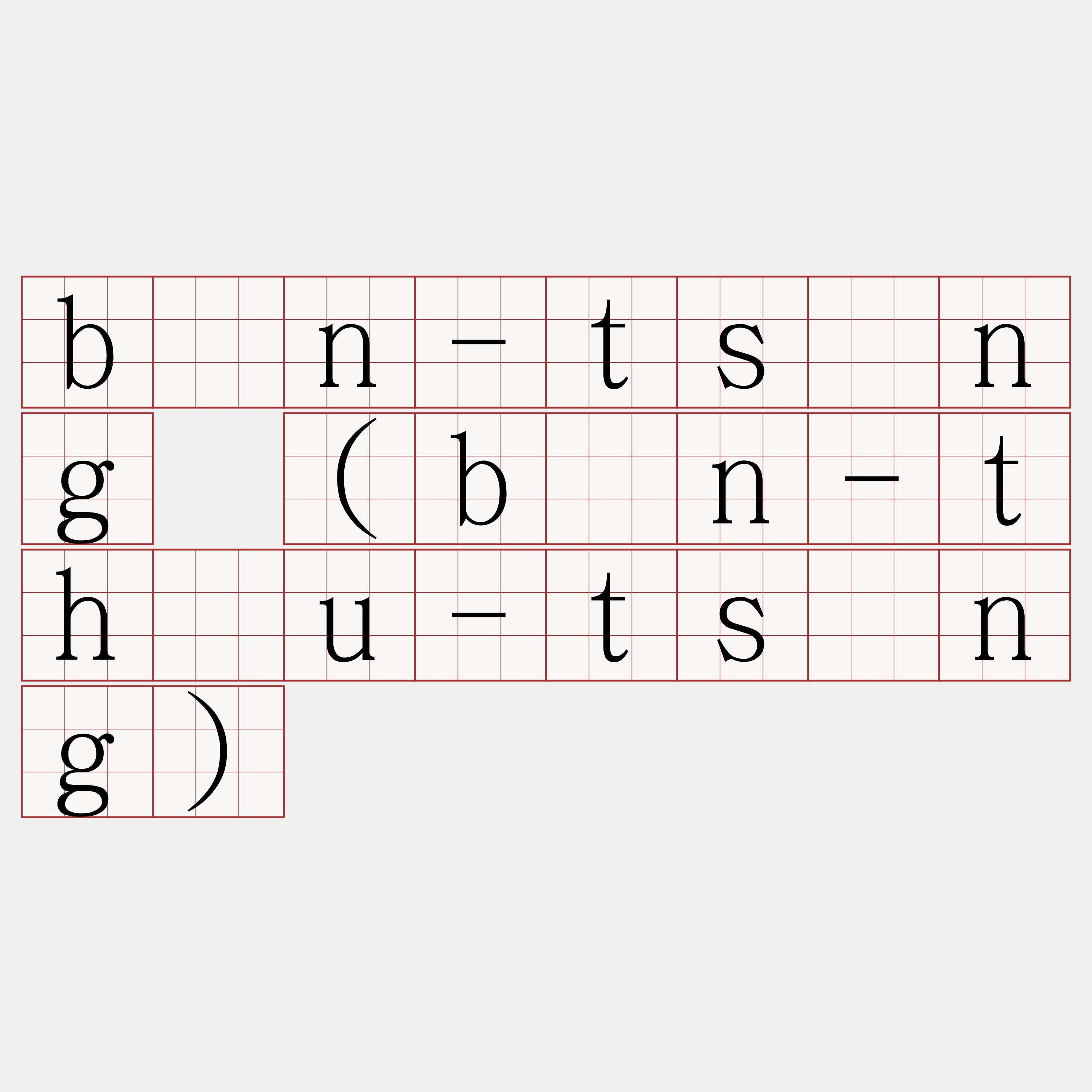 bīn-tsîng (bīn-thâu-tsîng)